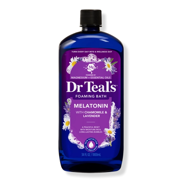 Foaming Bath with Melatonin, Lavender & Chamomile Essential Oils