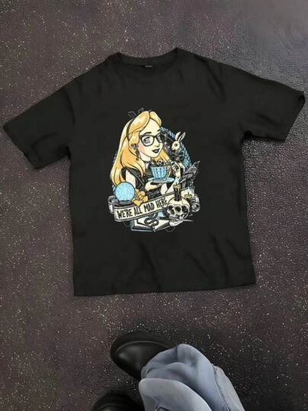 Alice In Wonderland Vintage Cartoon Shirt