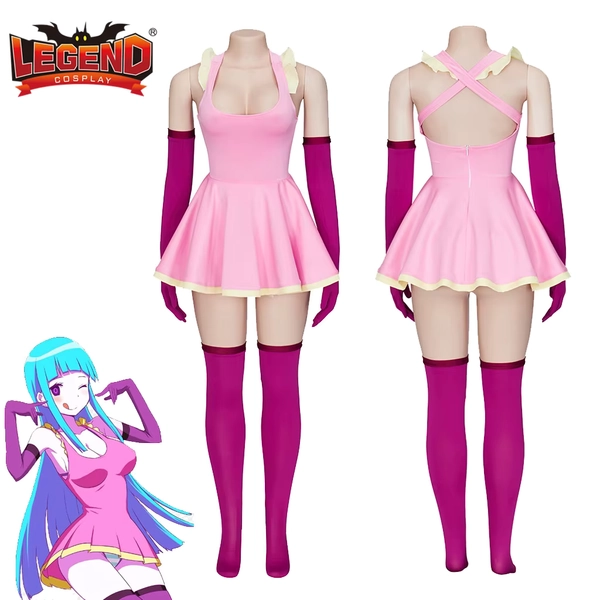 Me!Me!Me! MeMeMe-Chan Cosplay Costume Sexy Dress With Gloves Stockings Women Girl Dress Chan Cosplay Halloween Carnival outfits - AliExpress 200000532
