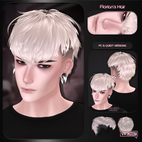 "Florian's Hair" — Hair for VRChat