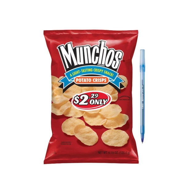 MUNCHOS Potato Crisps 4.25 oz