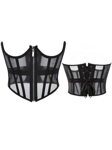 Mesh Underbust Corset Belt