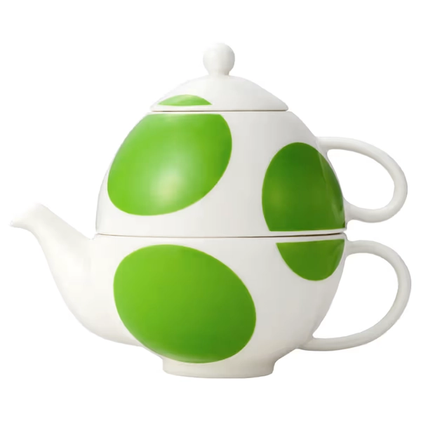 Yoshi's Egg Teapot and Cup Set