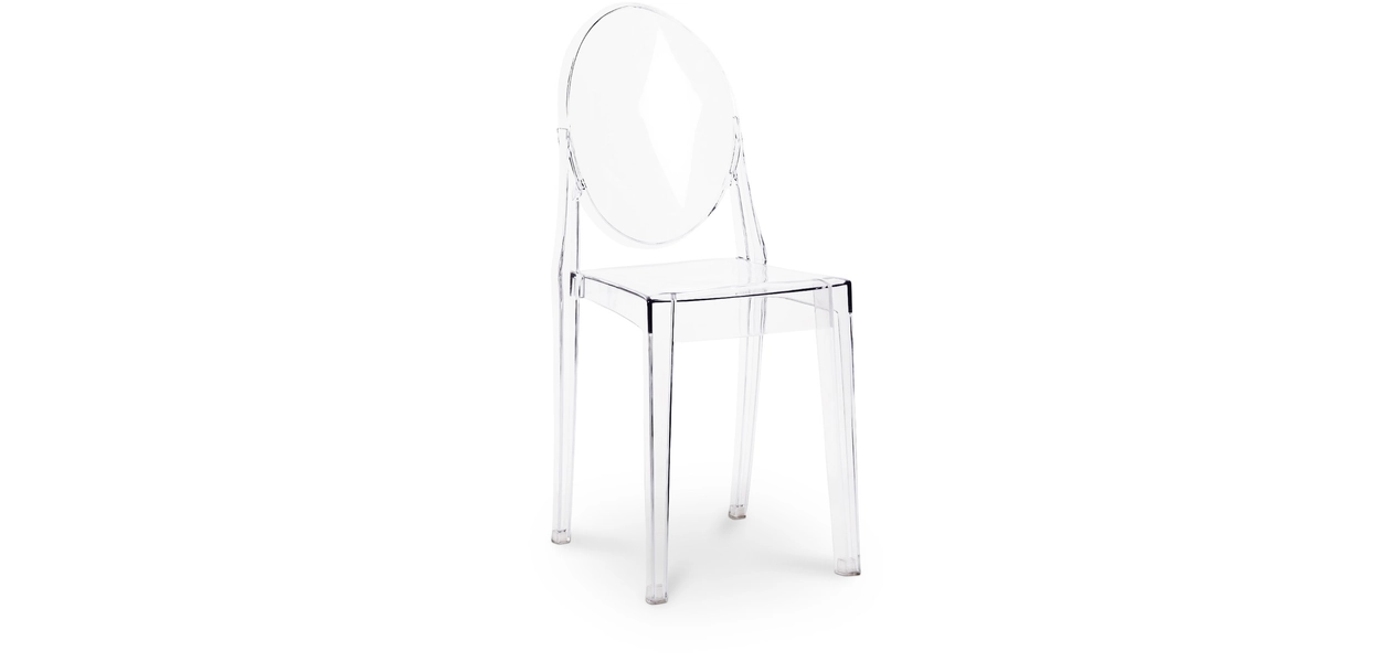 Transparent Dining Chair - Victoria Queen