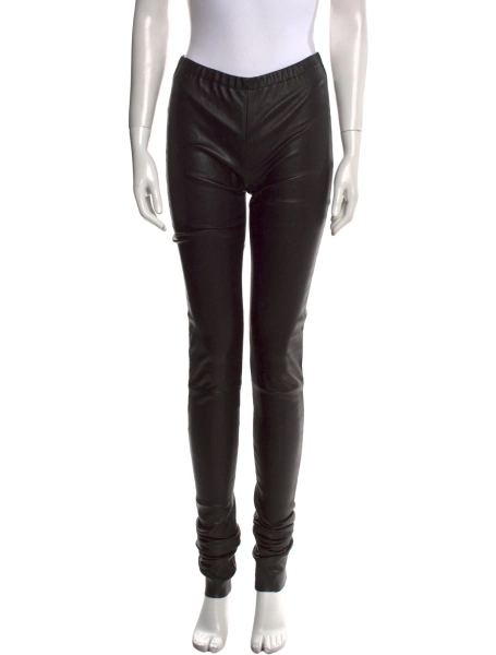 Leather Skinny Leg Pants w/ Tags