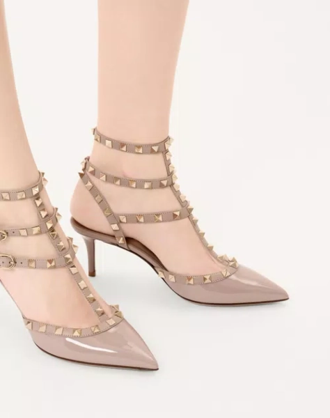Rockstud Caged Pumps 65mm