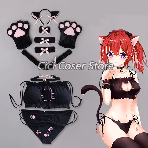 Underwear Kawaii Cat Cosplay Cat Ears