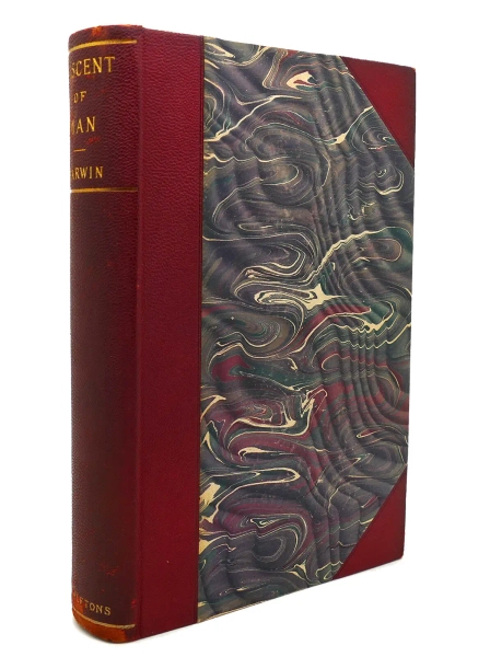 DESCENT OF MAN AND SELECTION IN RELATION TO SEX by Charles Darwin on Rare Book Cellar