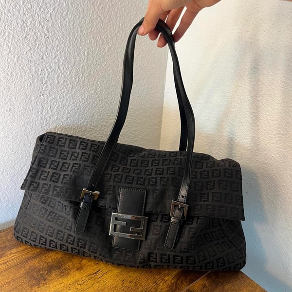 gorgeous vintage fendi baguette in an east west...