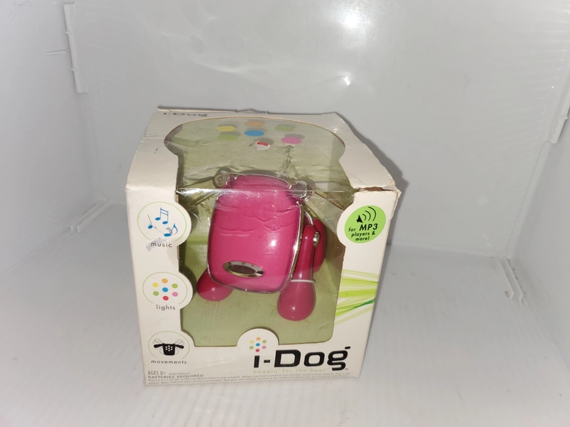 I-Dog,Robotic Dog MP3 Player Speaker 2006 Hot Pink VTG.NEW READ DESCRIPTION.HT<wbr/>F