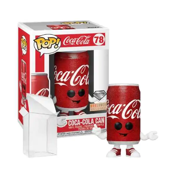 Funko Pop! Ad Icons: Coca-Cola - Coca-Cola Can #78 Box Lunch Diamond Exclusive