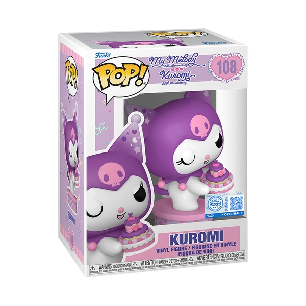 Hello Kitty et ses amis – Figurine Funko Pop Kuromi avec cadeau