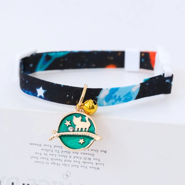 Cute Cat Collars Pastel Pet Collars Kawaii Aesthetic Pet Accessories Breakaway Collar Kitten Neckwear - I