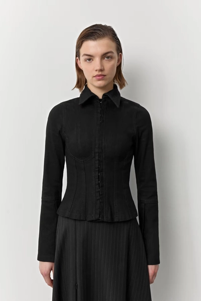 Costa Jacket - Black Denim