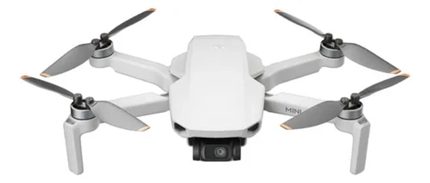 Drone Dji Mini 4k, distancia 10 km, cámara 4k, color plateado