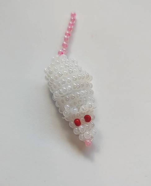emotional support beaded rat 