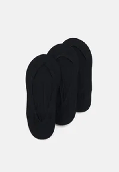 INVISIBLE 3 PACK - Șosete scurte - black