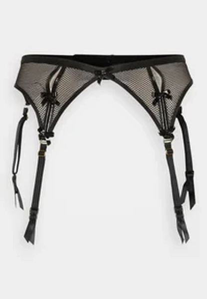 TIED BY DESIRE SUSPENDER BELT - Suspenders - black
