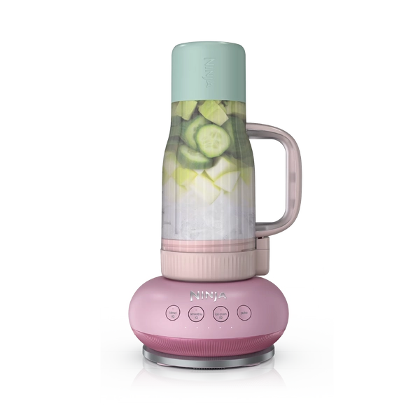 Ninja BlendBOSS™ Tumbler Blender with 26oz Travel Tumbler & Removable Straw, Pink Peppercorn