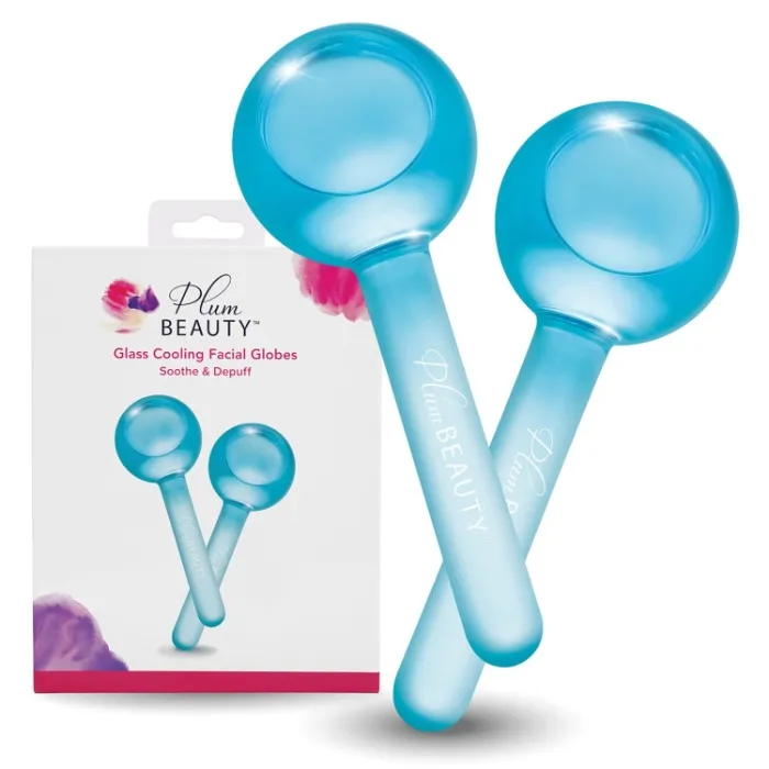 Plum Beauty Facial Ice Globes - Cooling Massage Tools