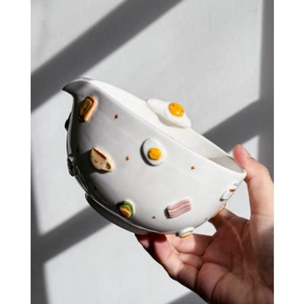 BREAKFAST Matcha bowl, Chawan