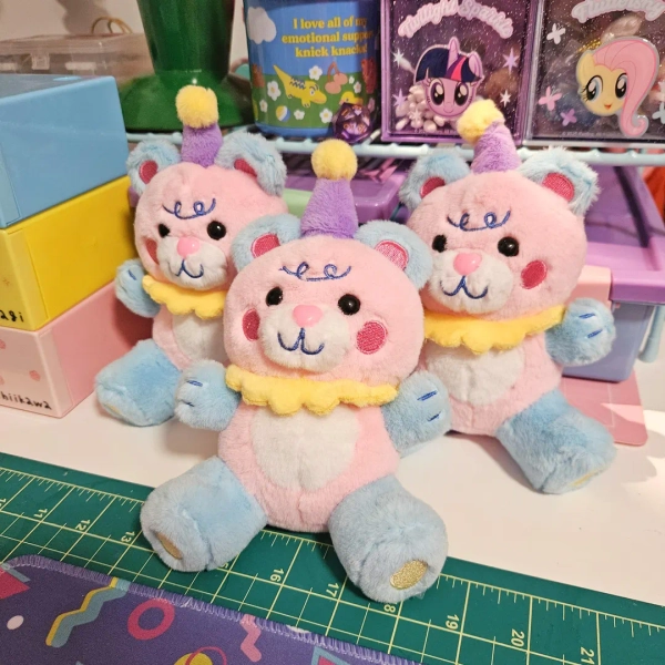 Twinkle the Saturn Clown Plush Bear - Etsy