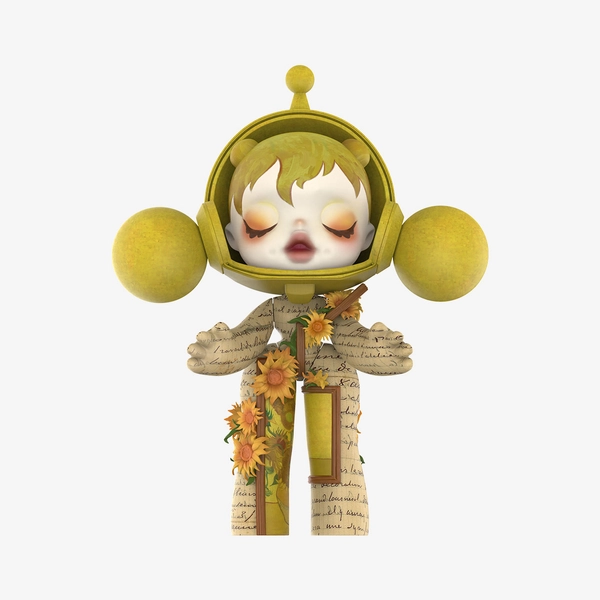 MEGA SKULLPANDA 400% Van Gogh Museum Sunflowers-POP MART