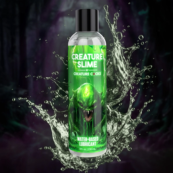 Creature Slime Water-Based Lubricant - 8oz - Creature Cocks