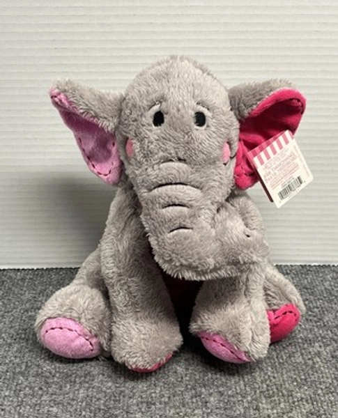 Walgreens Elephant Grey Pink 9" Plush Stuffed Animal with Tag | eBay