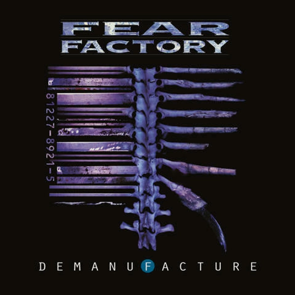 Fear Factory Demanufacture 3LP（透明蓝、纯白和黑色混合乙烯基）