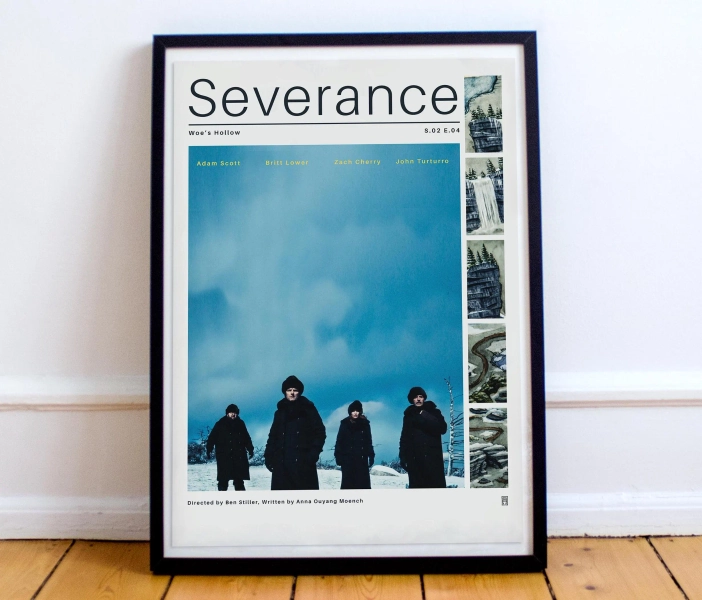 Severance Alternative Poster - S02E04 "Woe's Hollow" - Physical Print