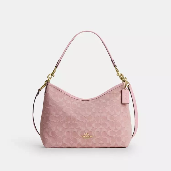 Laurel Shoulder Bag In Signature Denim