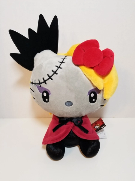Sanrio Hello Kitty Halloween Zombie Plush 13" Yoshiki X Japan Limited Yoshikitty