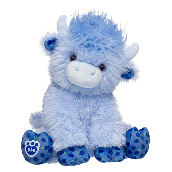 Blueberry Highland Cow plush | Build-A-Bear