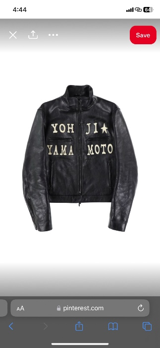 “YAMA MOTO” Leather Jacket