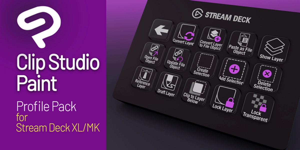Clip Studio Paint Pro Profiles | Elgato Marketplace