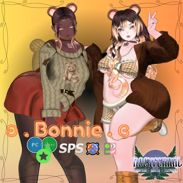 Bonnie the Bear - PC Quest OPTI  SPS Gogo Face Tracking by Noctfernal on Jinxxy