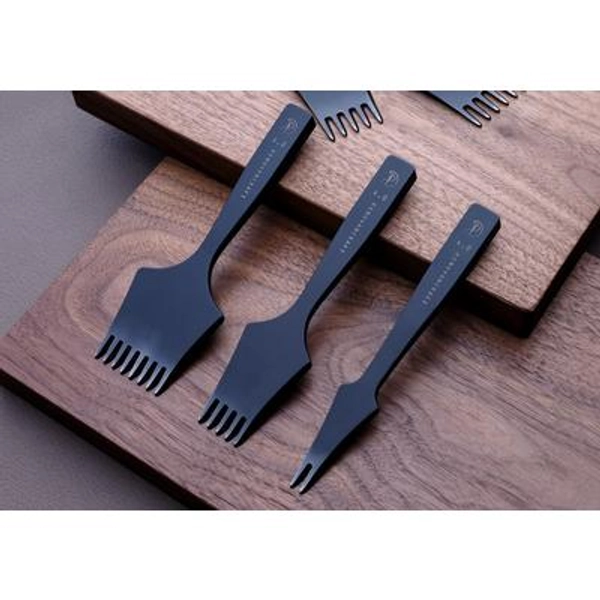 Diamond Pricking Irons Black Set/Japanese Diamond Chisels