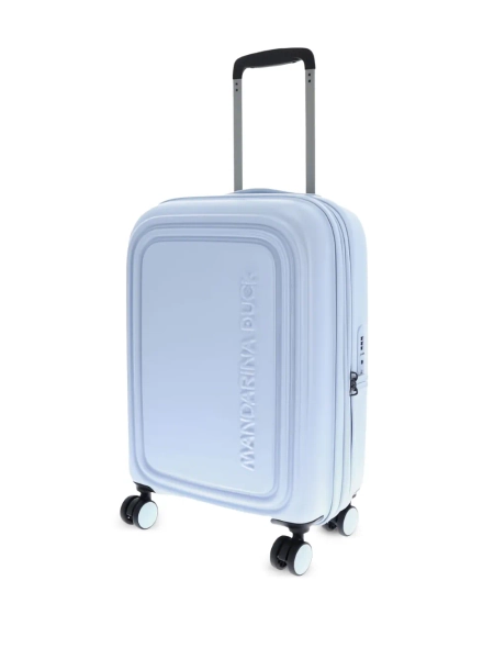 Mandarina Duck Logoduck embossed suitcases | One Size