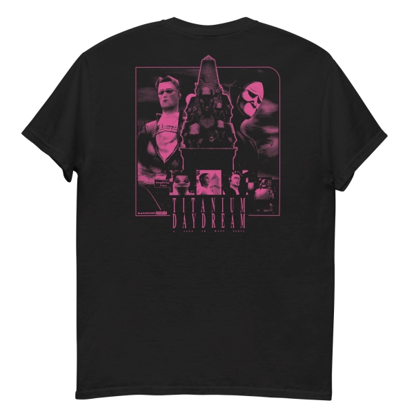 Masculine Graphix Tee — Titanium Daydream 