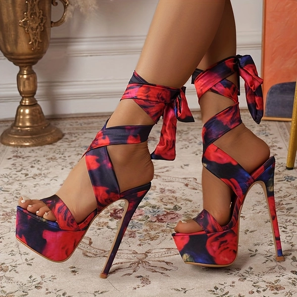 new 2025   high heeled sandals straps featuring a - Temu United Kingdom