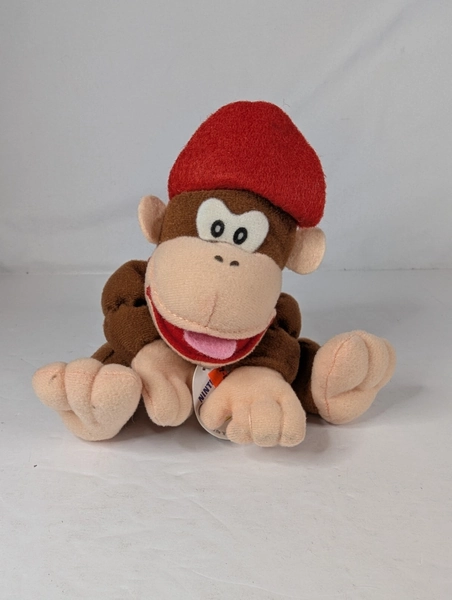 Diddy Kong Nintendo 64 N64 Plush Stuffed Figure BD&A Diddy Kong 64
