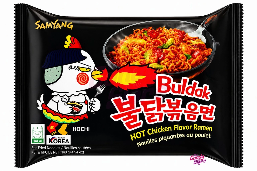 10x Samyang Buldak Chicken ramen noodles