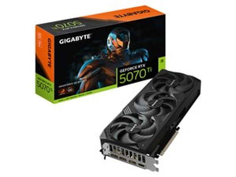 GIGABYTE GeForce RTX 5070 Ti Windforce OC SFF 16G Graphics Card [GV-N507TWF3OC-16GD]