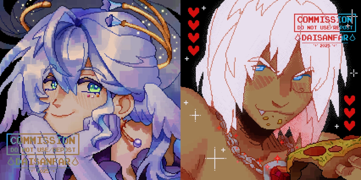 Commission: PIXEL ICON by daisanfar