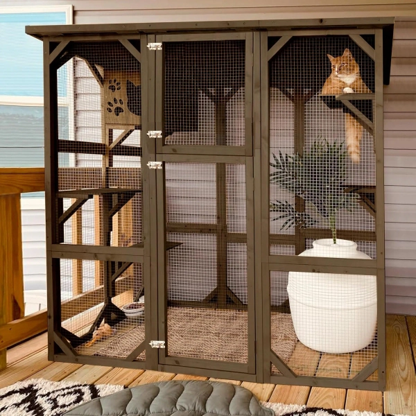 Large Waterproof Cat Playpen | Wayfair