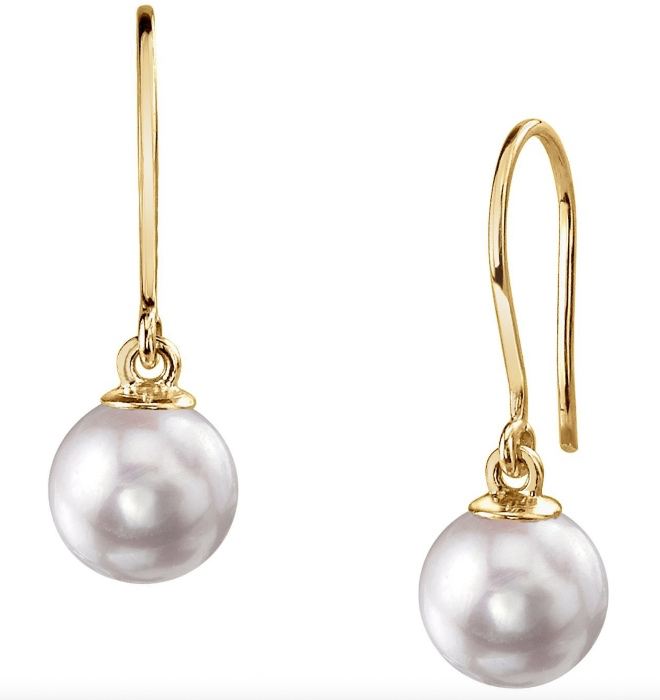 pearl earrings 💛