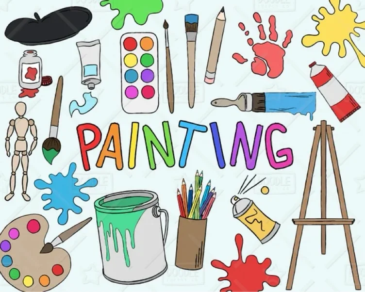 Live Painting Supplies (first)