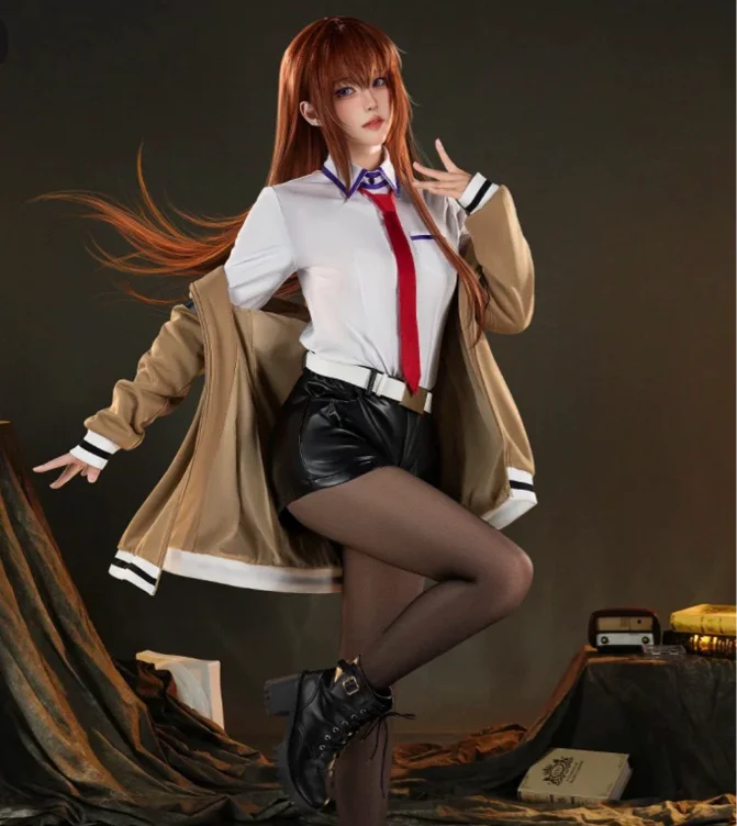 Kurisu Cosplay and Wig Replacement
