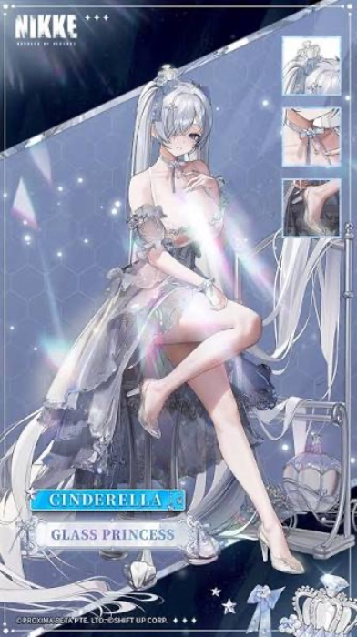 cinderella nikke cosplay